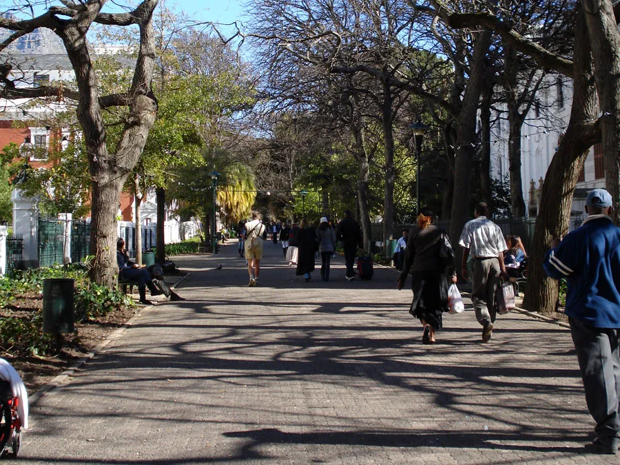 Company Gardens in Cape Town